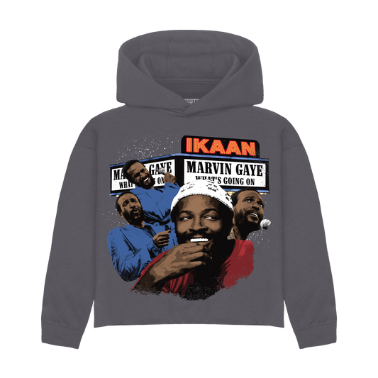 MARVIN GAYE HOODIE [SMOKE]