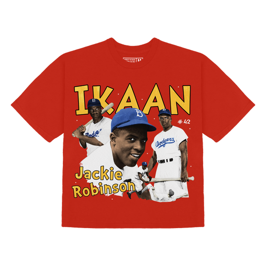 JACKIE ROBINSON TEE [RED]