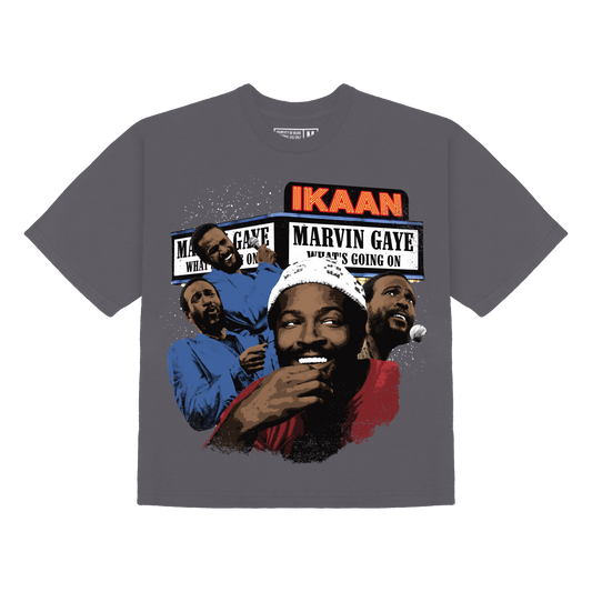 MARVIN GAYE TEE [SMOKE]